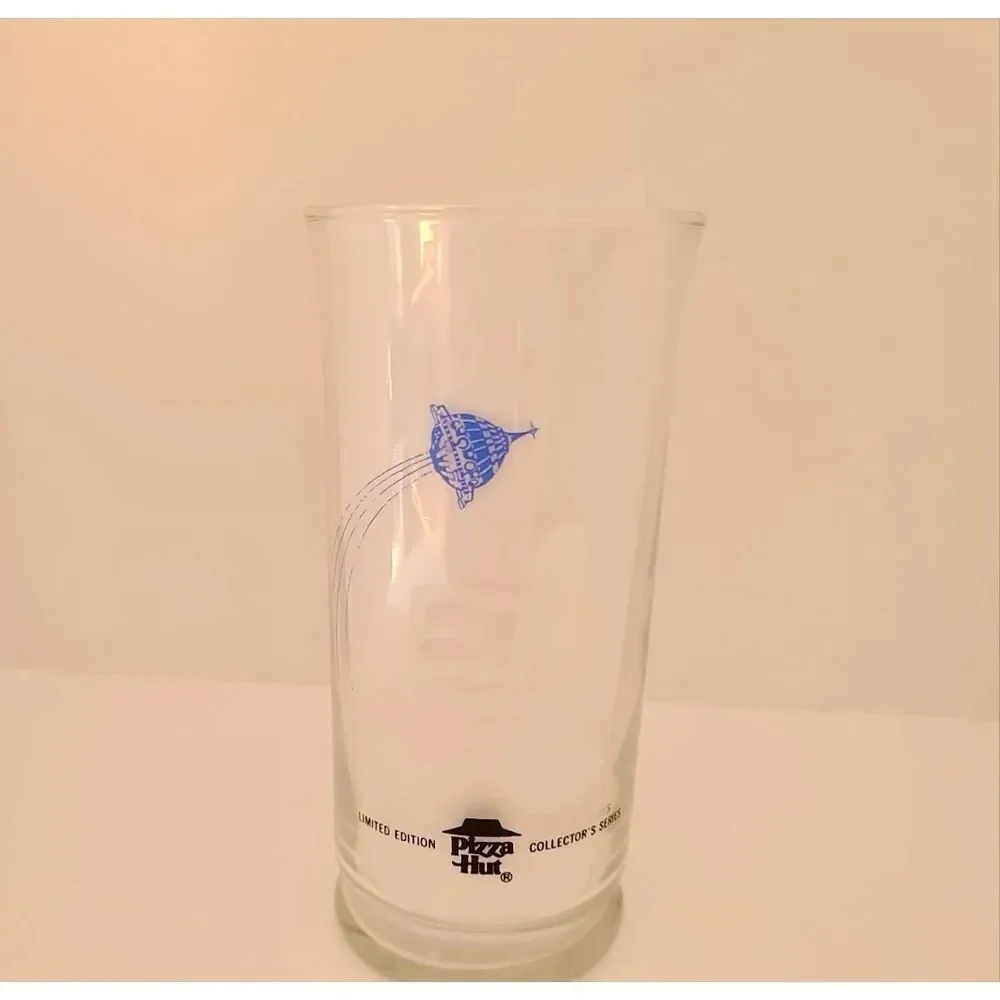 Set of 4 Vintage 1982 Pizza Hut / E.T. Drinking Glasses